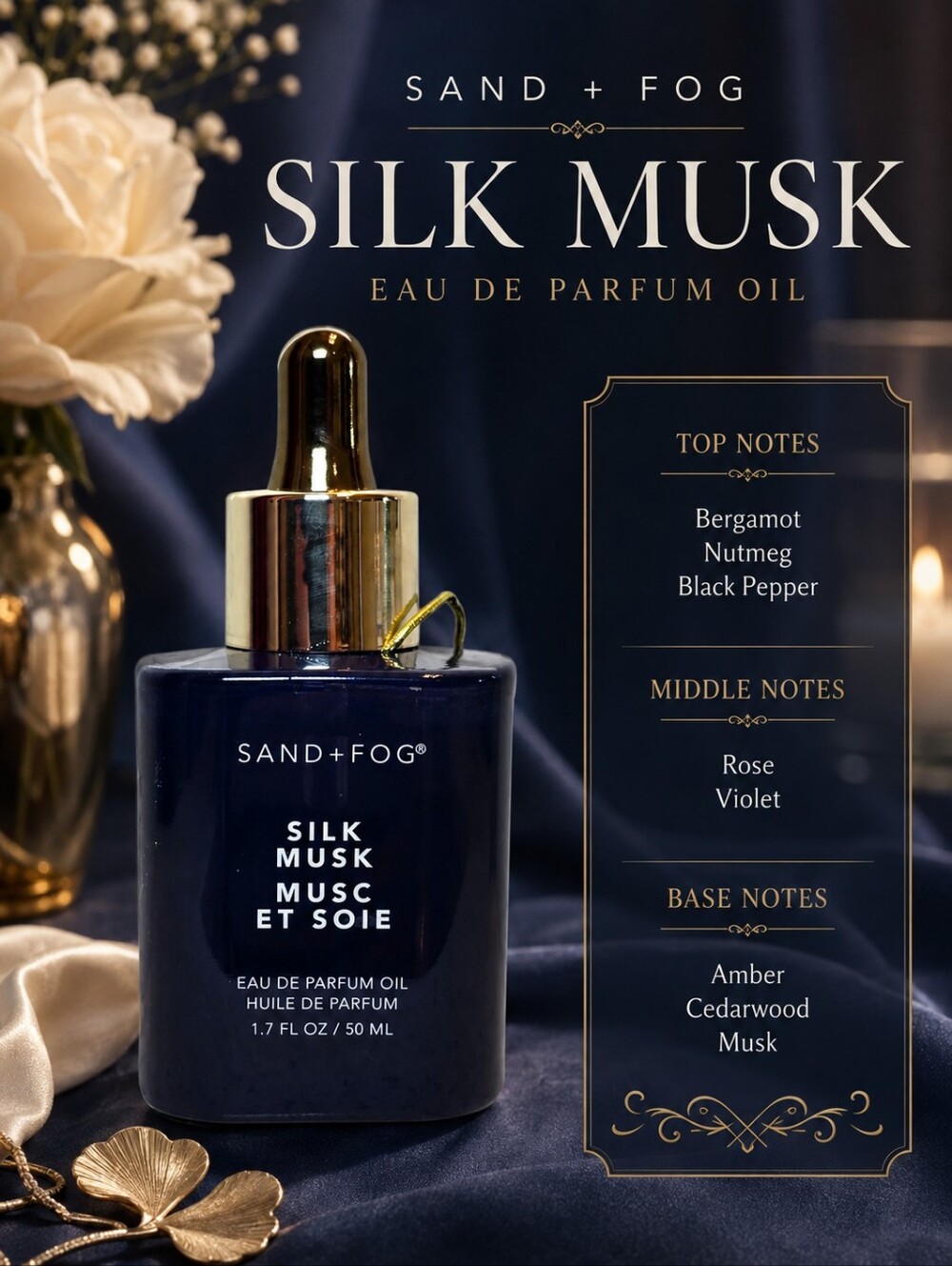 *NEW* SILK MUSK Sand + Fog Fragrance Oil